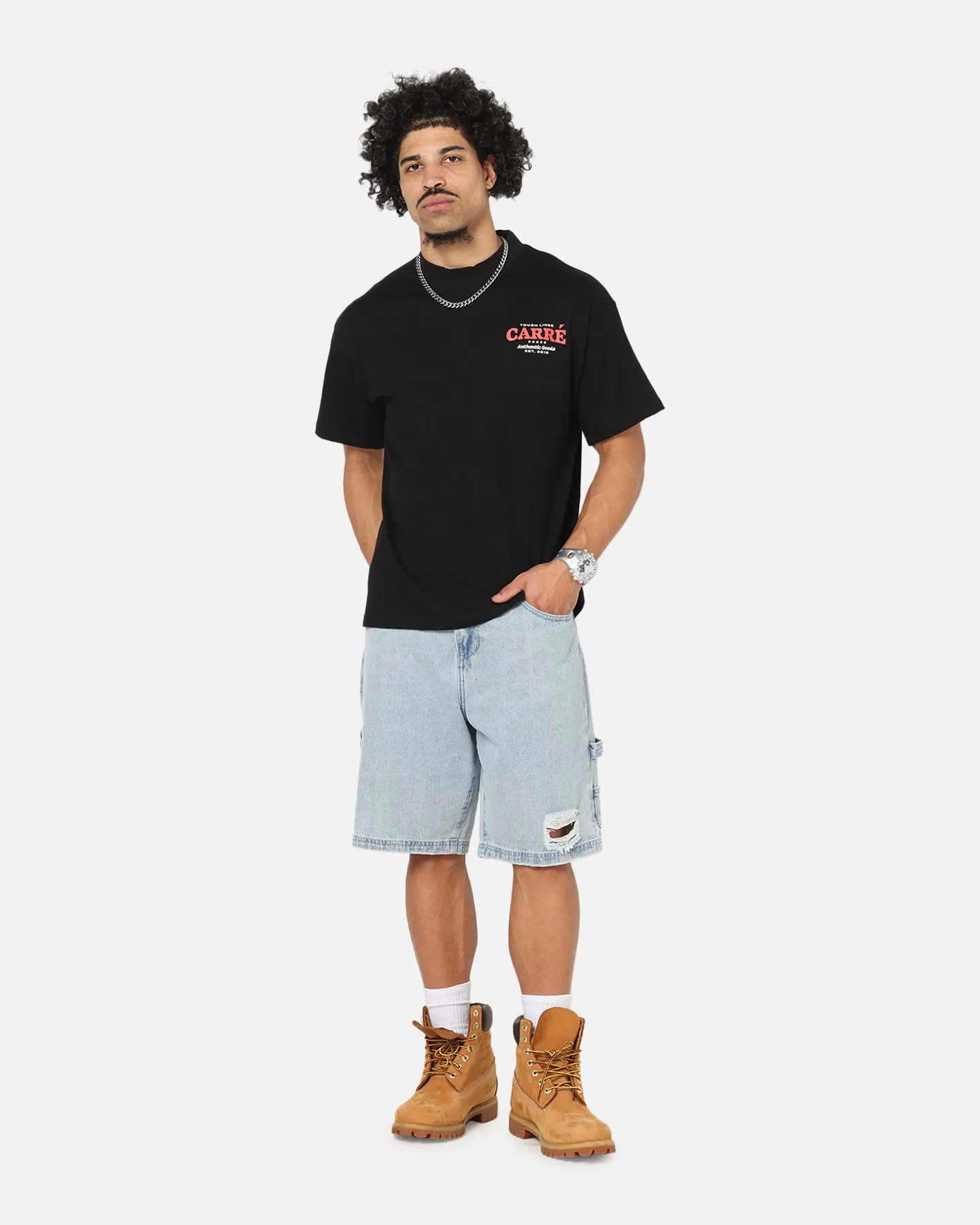 Carre Authentic Heavy T-Shirt Black sold by Culture Kings product image thumbnail 4