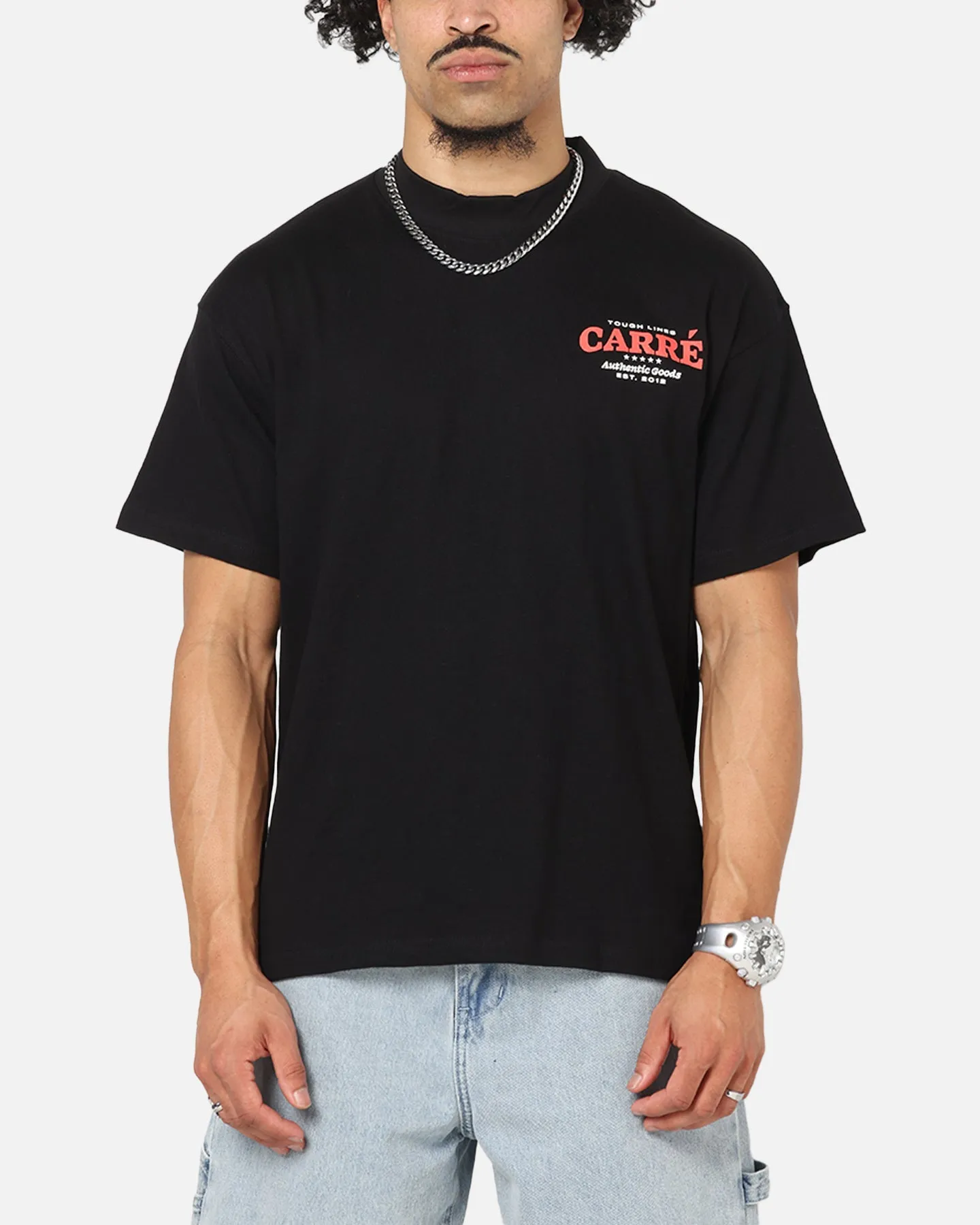 Carre Authentic Heavy T-Shirt Black sold by Culture Kings product image thumbnail 2