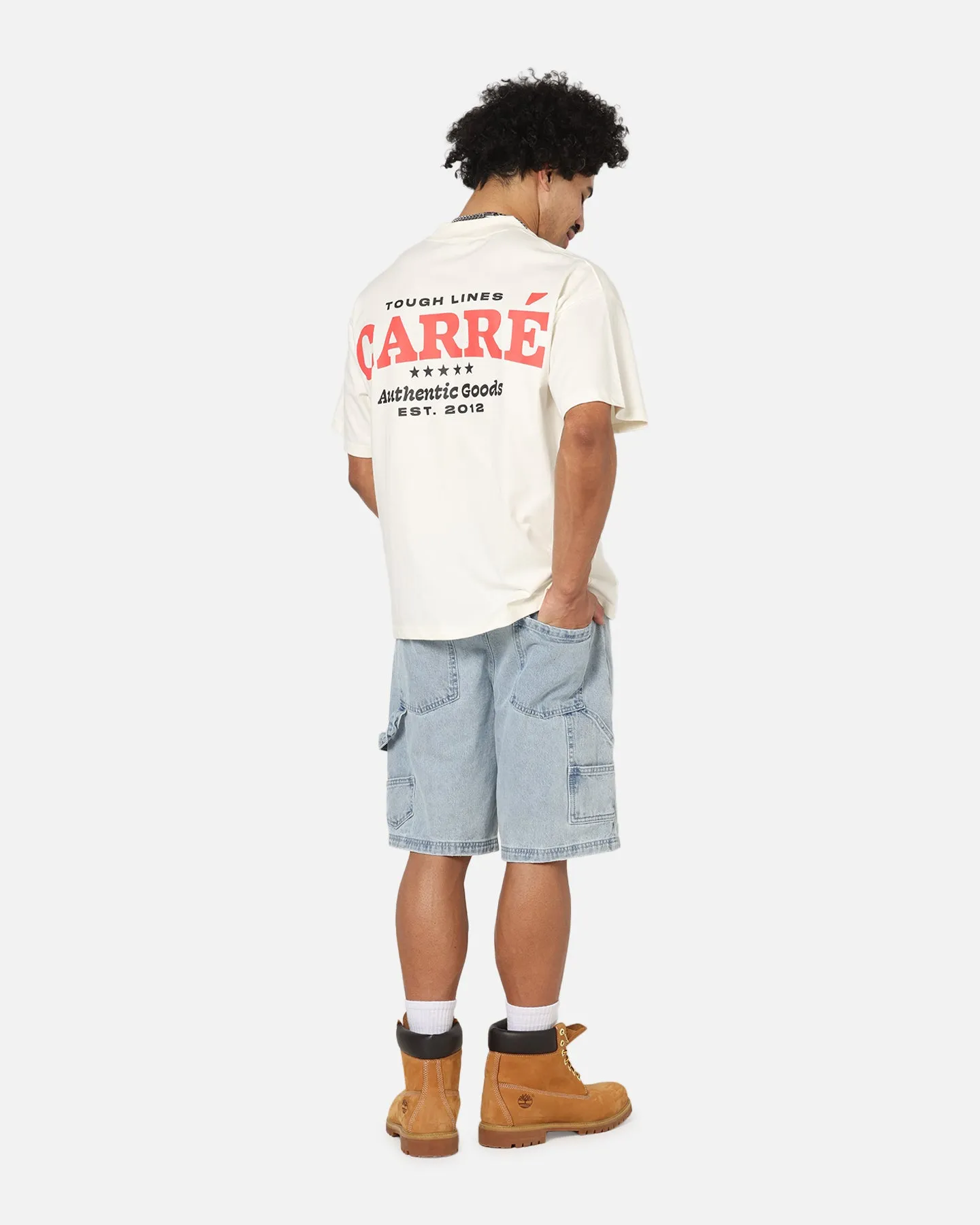 Carre Authentic Heavy T-Shirt Off White sold by Culture Kings product image thumbnail 3
