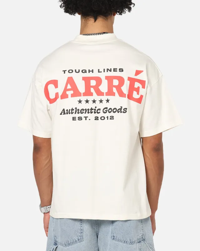 Carre Authentic Heavy T-Shirt Off White sold by Culture Kings