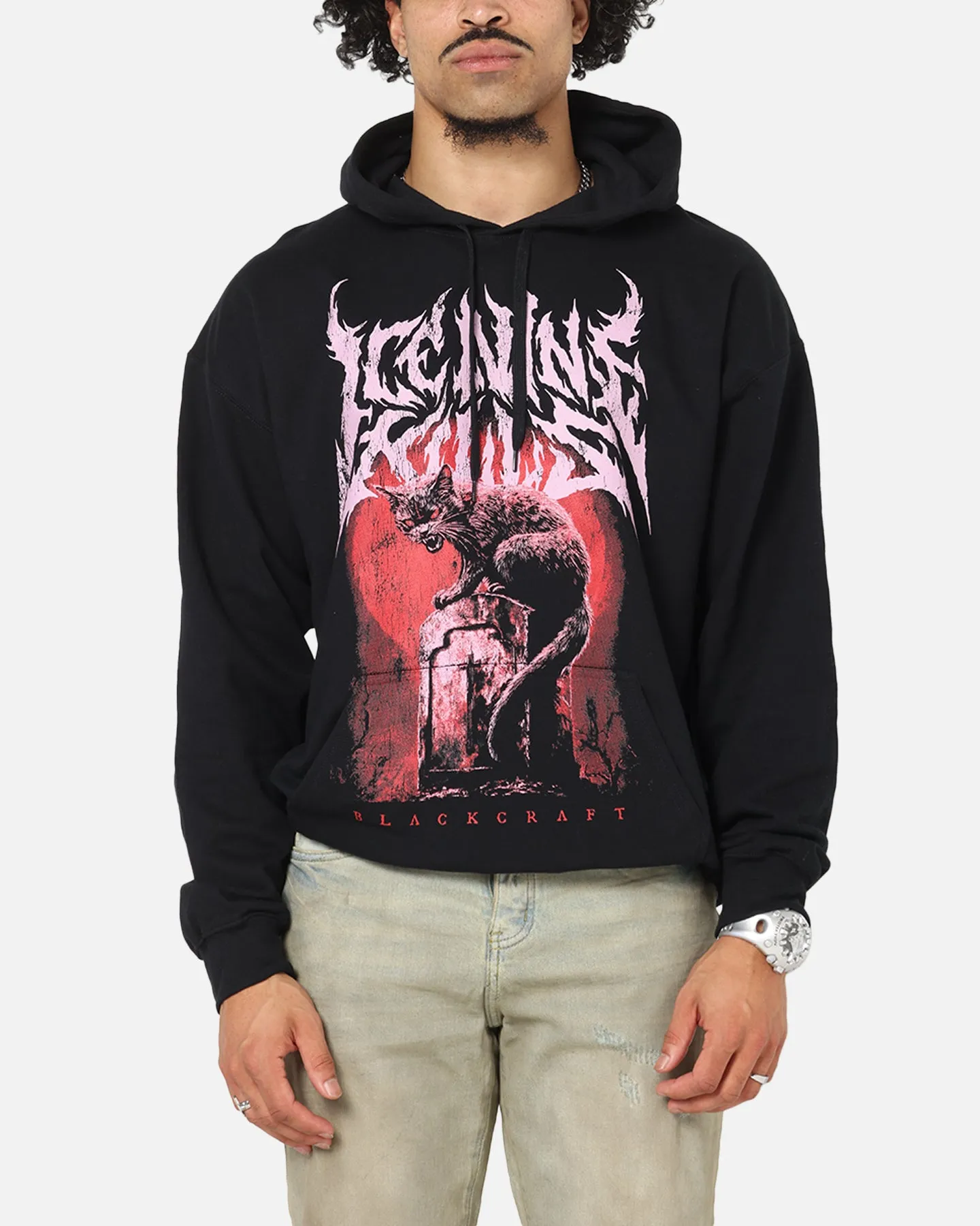 Ice Nine Kills Cat Tombstone Hoodie Black sold by Culture Kings
