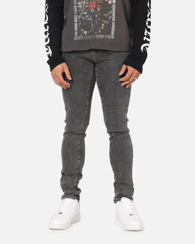 Saint Morta Dynasty Jeans Black Stonewash made by Culture Kings