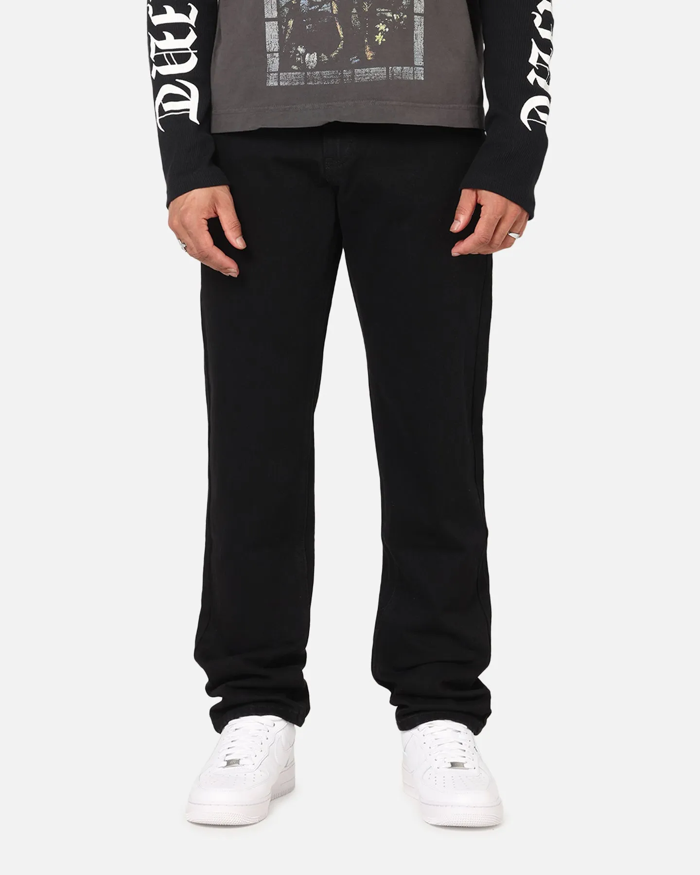 Saint Morta Psykhe Jeans Black Stonewash sold by Culture Kings