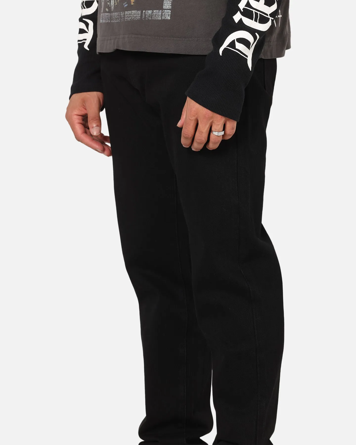 Saint Morta Psykhe Jeans Black Stonewash sold by Culture Kings product image thumbnail 4