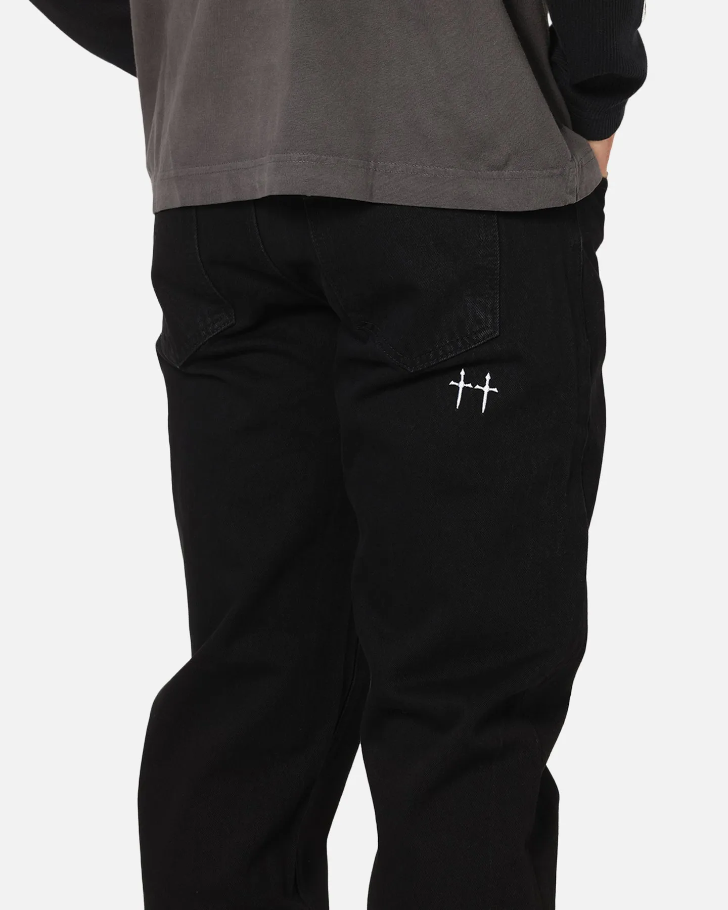 Saint Morta Psykhe Jeans Black Stonewash sold by Culture Kings product image thumbnail 3