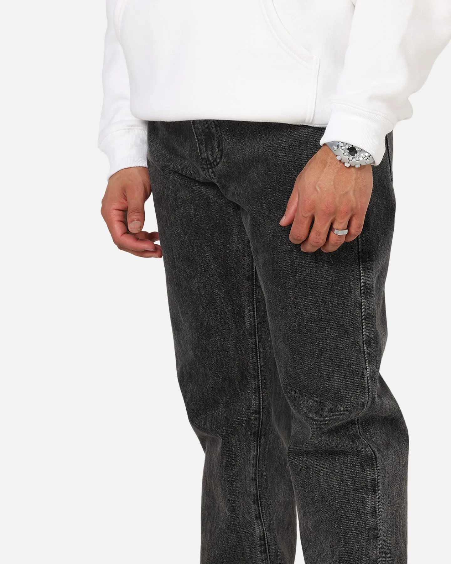 Saint Morta Psykhe Jeans Sulphur Grey sold by Culture Kings product image thumbnail 4