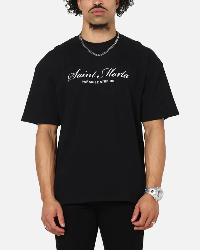 Saint Morta Studios Logo T-Shirt Black sold by Culture Kings