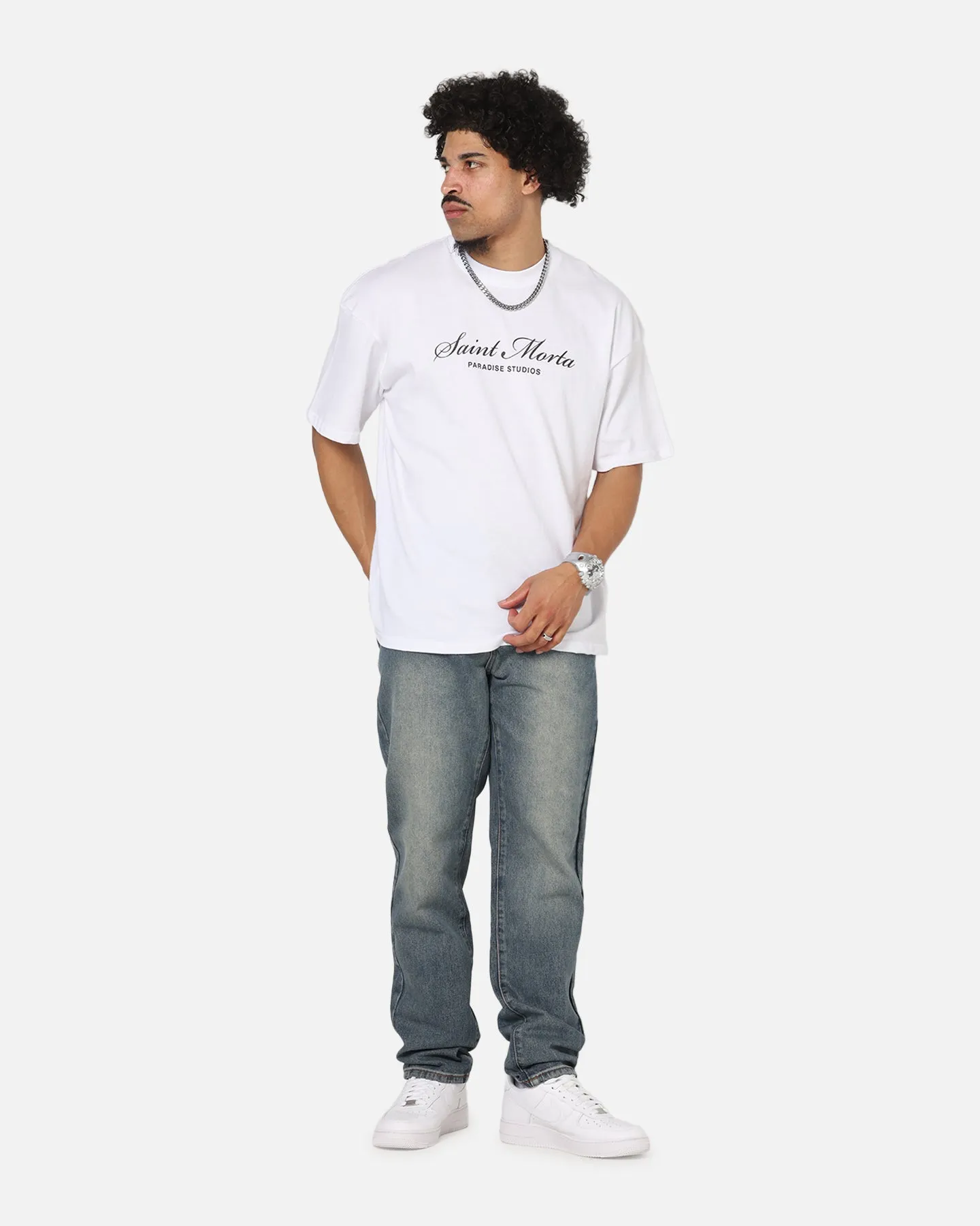 Saint Morta Psykhe Jeans Dirty Denim sold by Culture Kings product image thumbnail 2