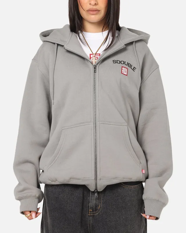 S Double Cities Zip Through Hoodie Stone made by Culture Kings