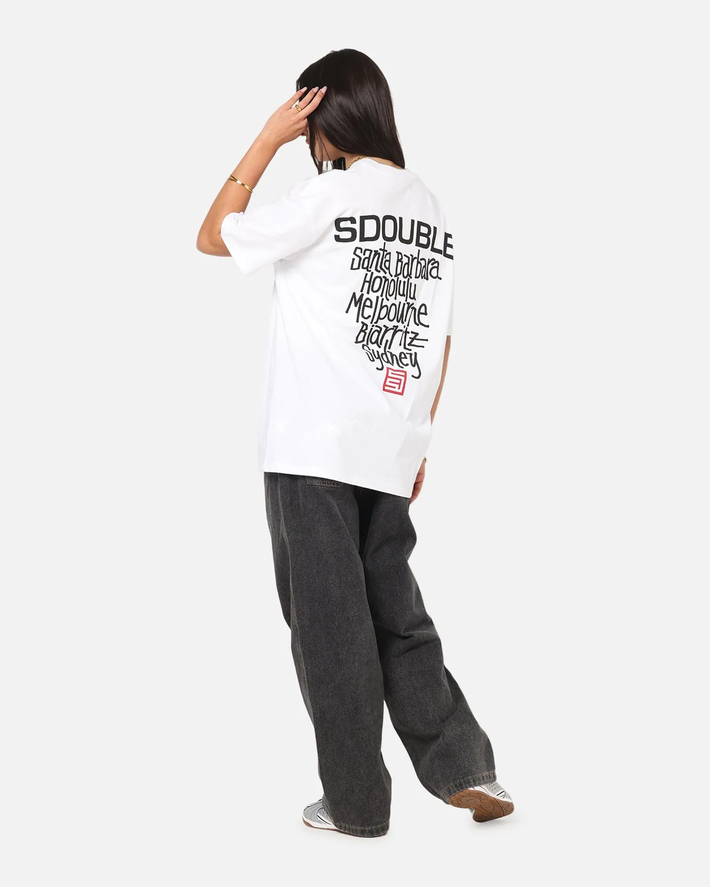 S Double Cities T-Shirt White sold by Culture Kings product image thumbnail 3