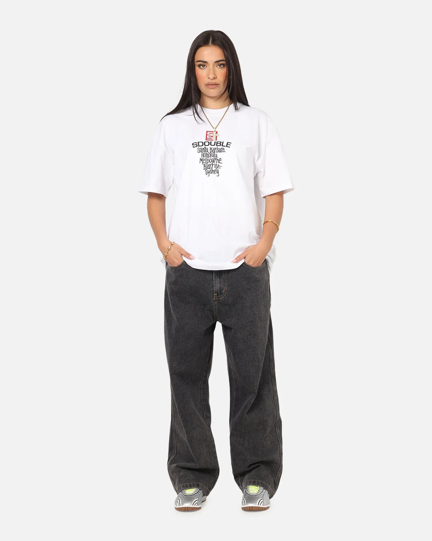 S Double Cities T-Shirt White sold by Culture Kings product image thumbnail 4