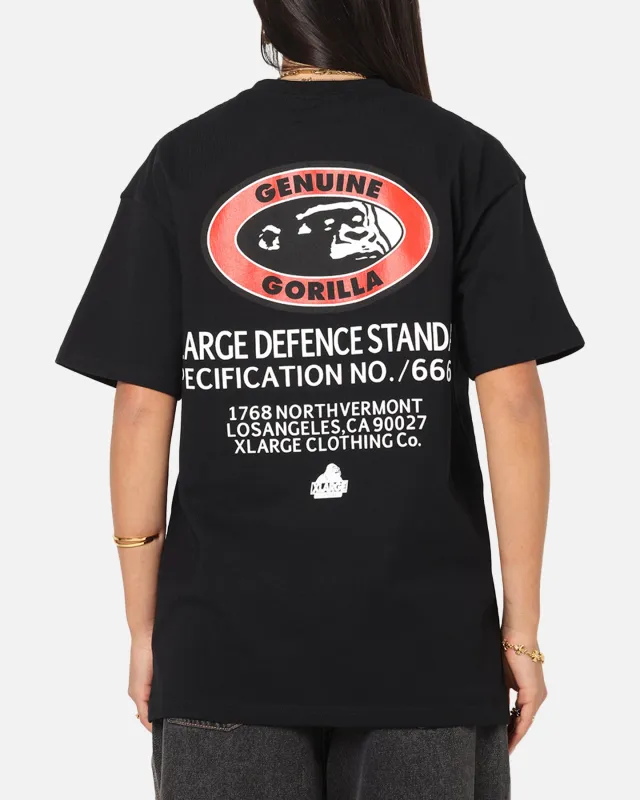 X-Large Defence T-Shirt Black sold by Culture Kings