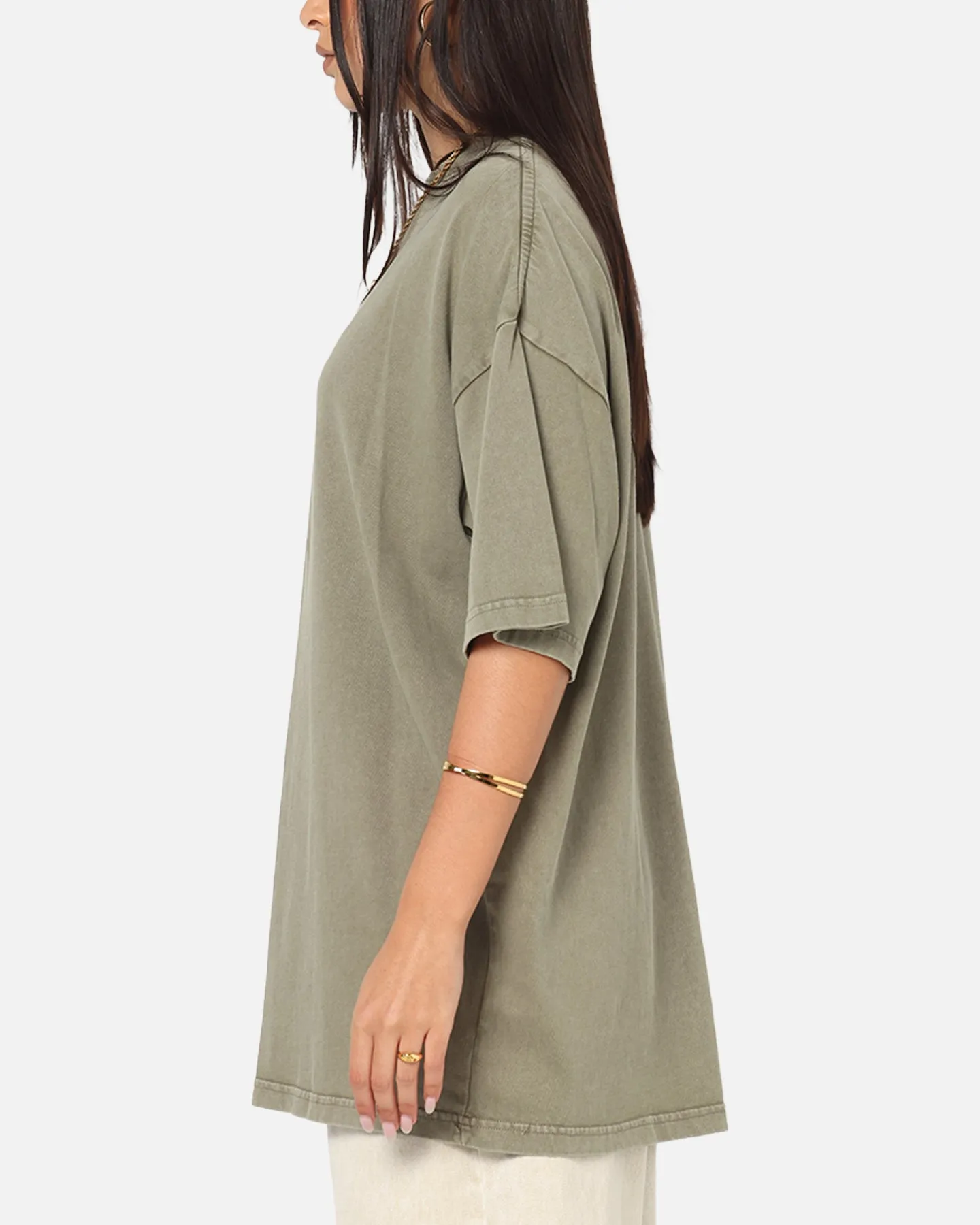 Culture Kings Oversized T-Shirt Vintage Khaki sold by Culture Kings product image thumbnail 5