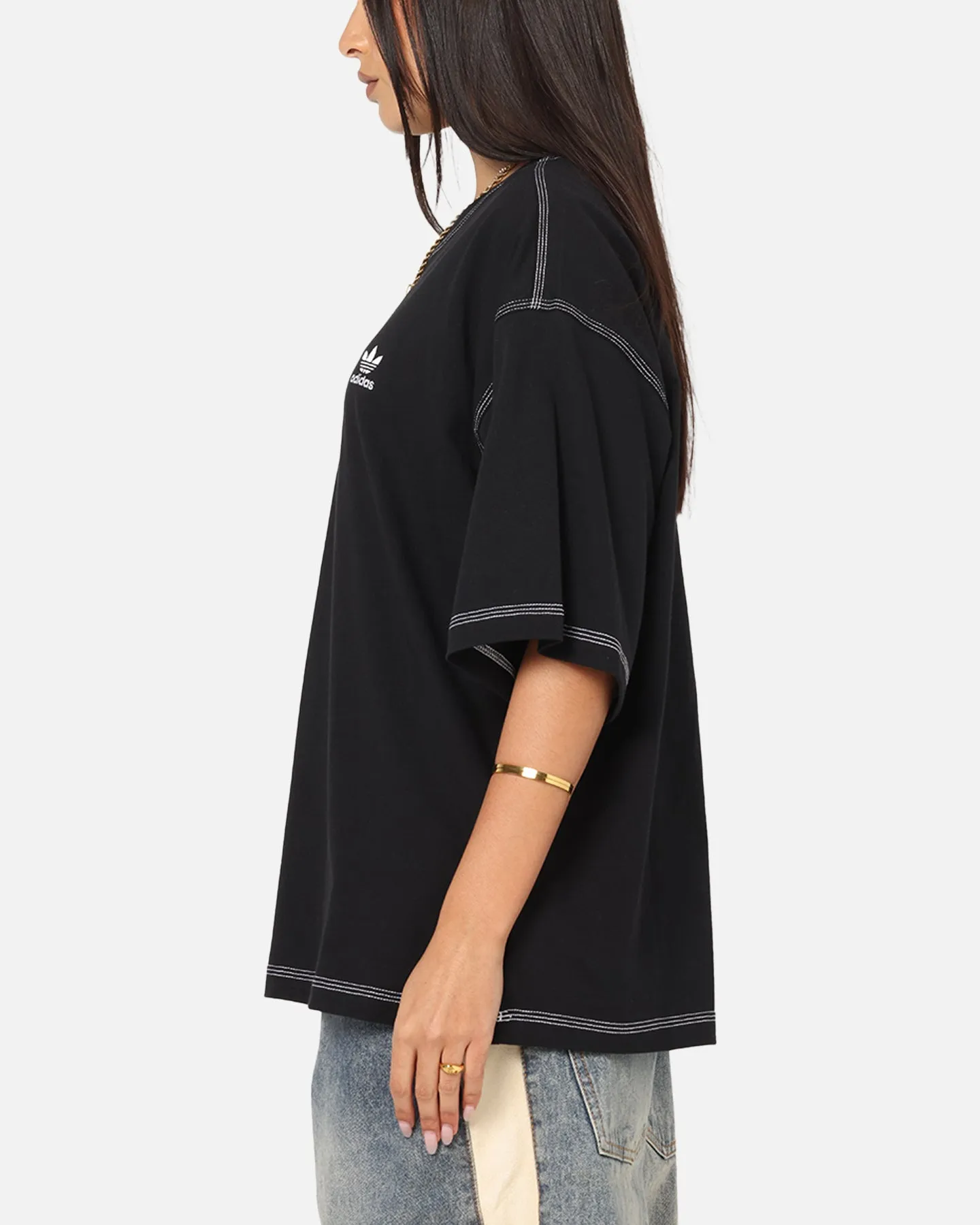 Adidas Essentials T-Shirt Black sold by Culture Kings product image thumbnail 5