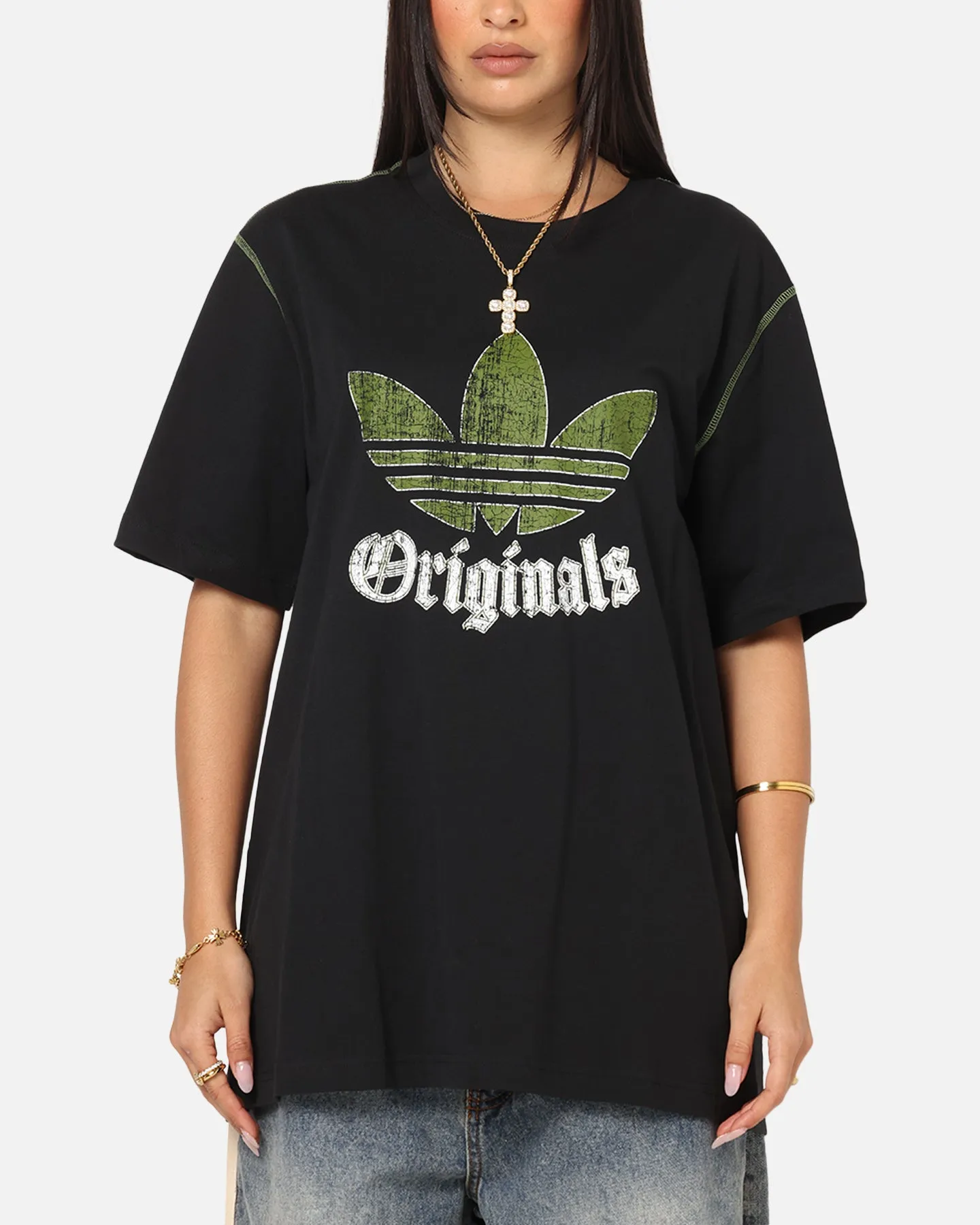 Adidas Graphic T-Shirt Black sold by Culture Kings