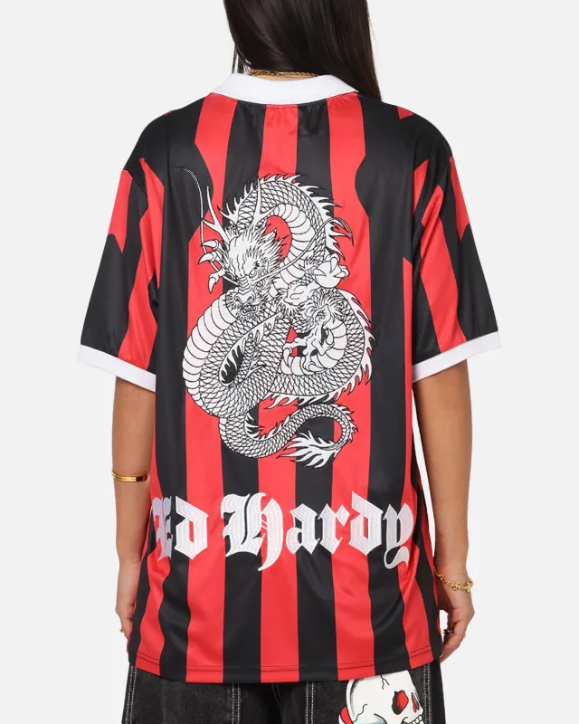 Ed Hardy Shinjuku Jersey Red/Black made by Ed Hardy