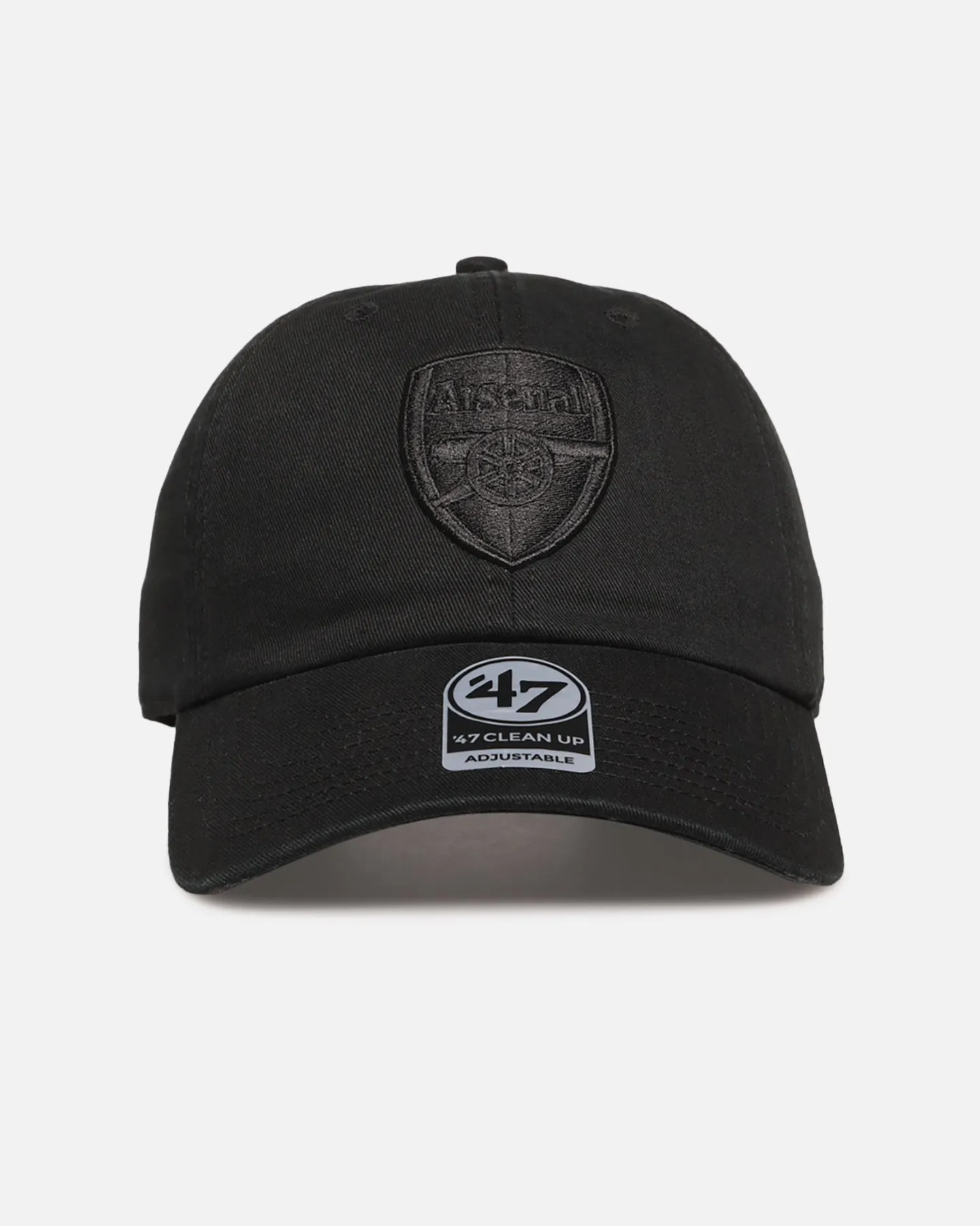 47 Brand Arsenal 47 Clean Up Strapback Black/Black sold by Culture Kings