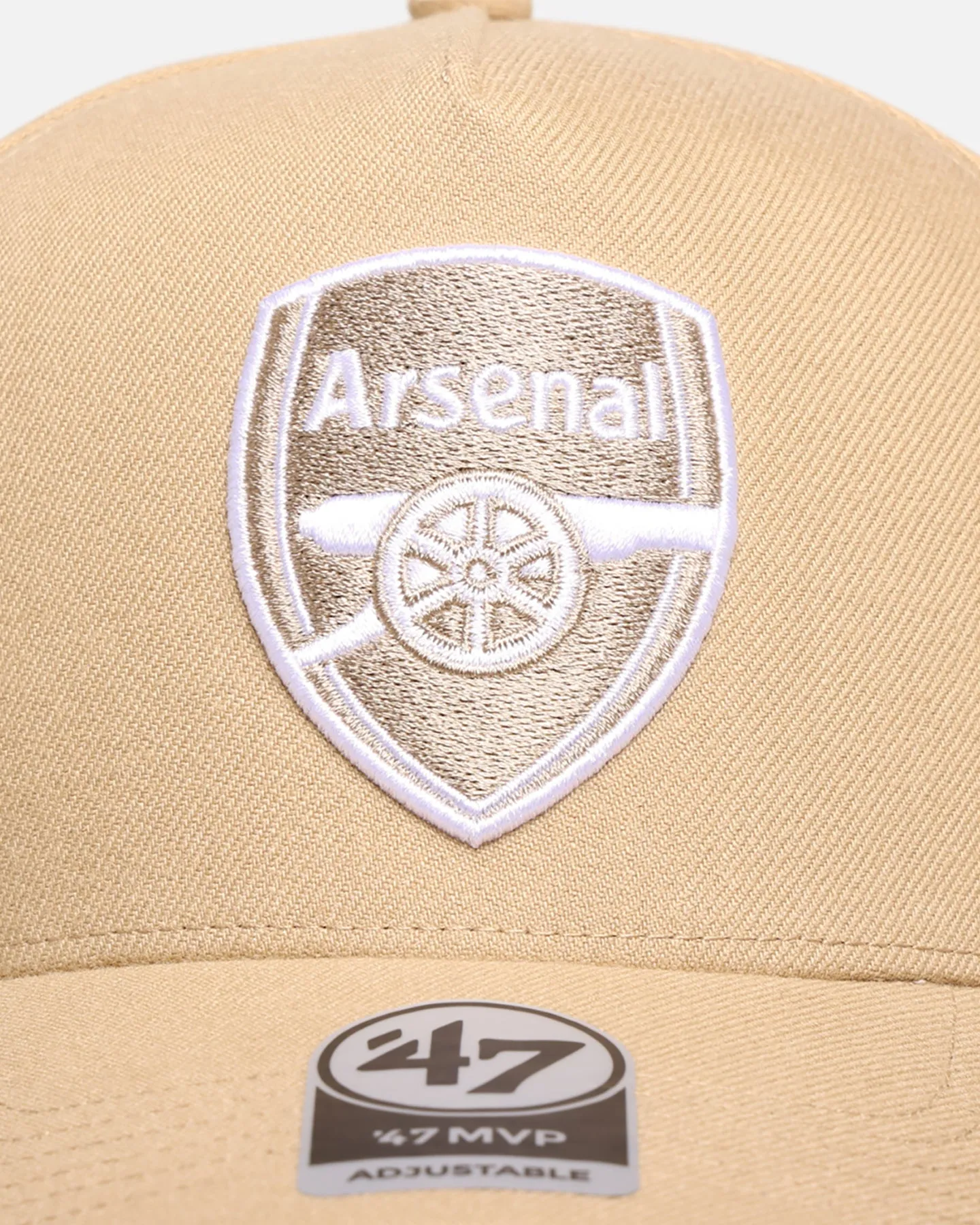 47 Brand Arsenal MVP DT Snapback Khaki/White sold by Culture Kings product image thumbnail 5