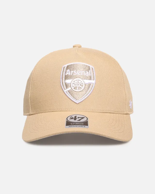47 Brand Arsenal MVP DT Snapback Khaki/White sold by Culture Kings