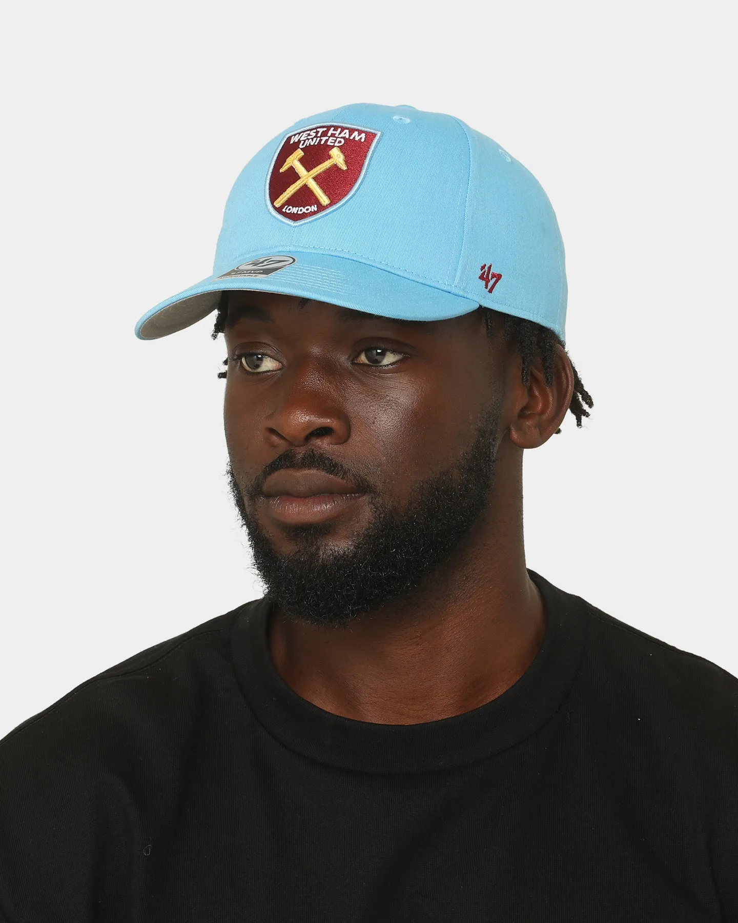 47 Brand West Ham United FC Raised Basic 47 MVP Snapback Columbia Blue sold by Culture Kings product image thumbnail 2