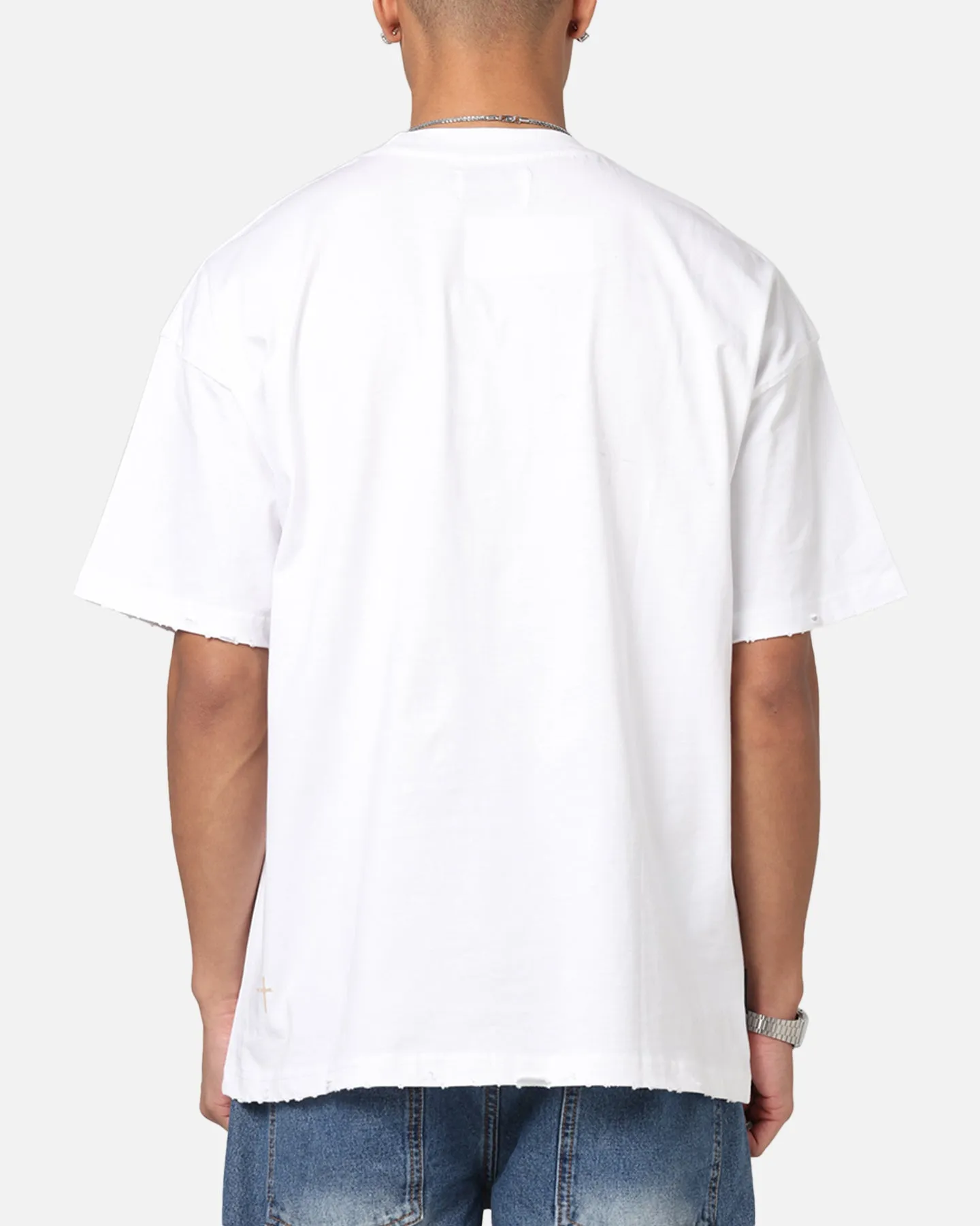 Saint Morta Rodeo Drive Boxy T-Shirt White/Brown sold by Culture Kings product image thumbnail 3
