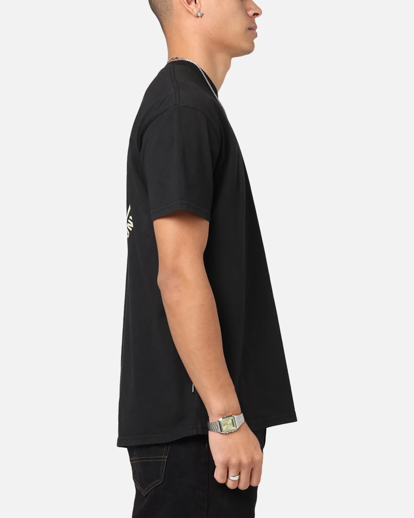 S Double Workshop Dot T-Shirt Black sold by Culture Kings product image thumbnail 5