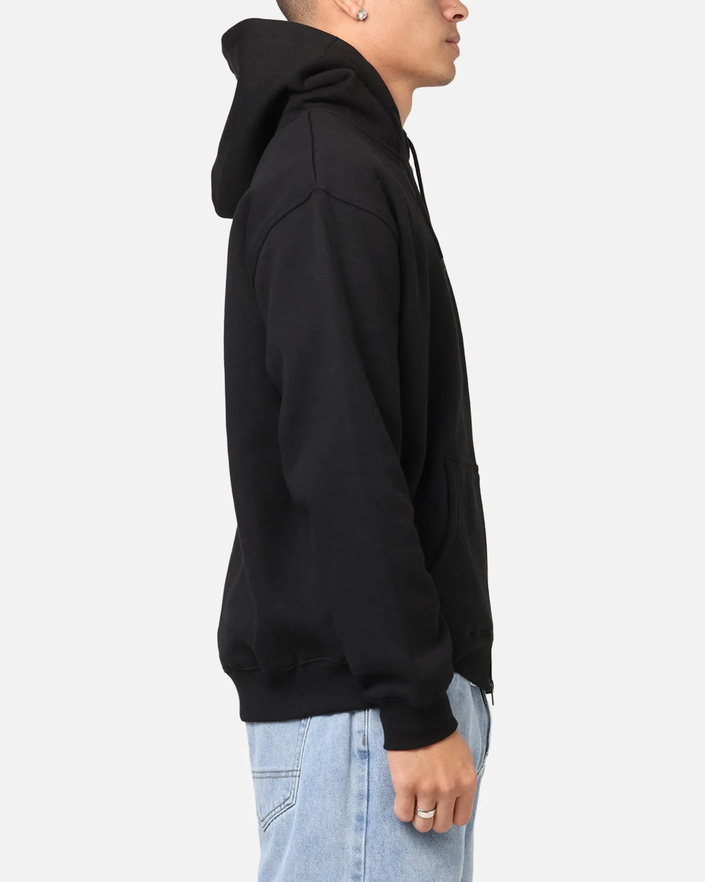 S Double Cities Zip Through Hoodie Black sold by Culture Kings product image thumbnail 5