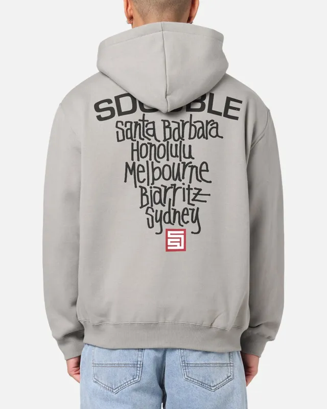 S Double Cities Zip Through Hoodie Stone sold by Culture Kings