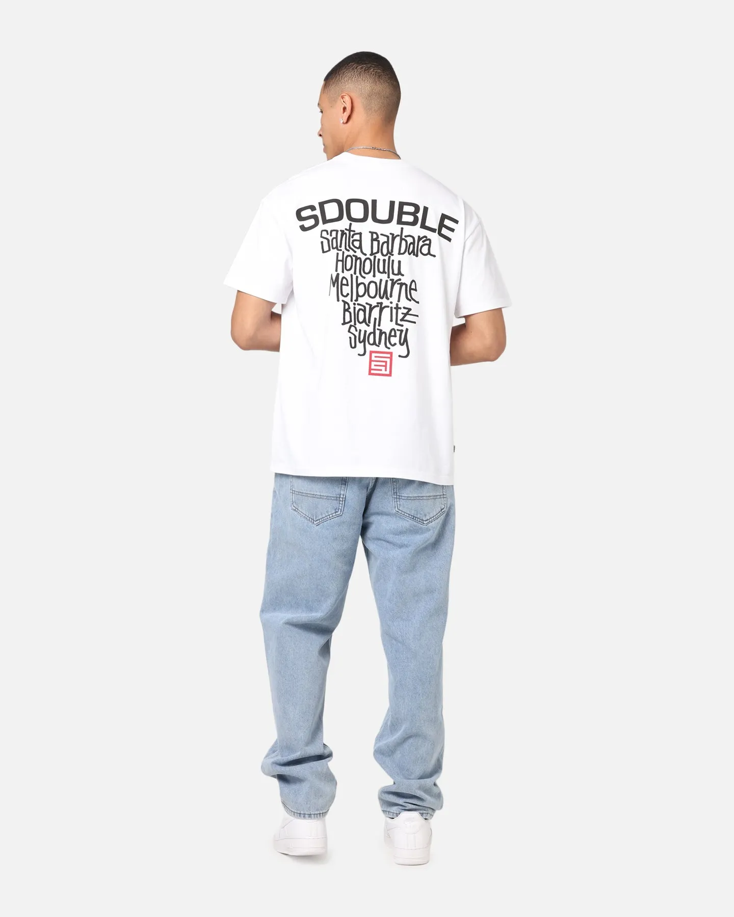 S Double Cities T-Shirt White sold by Culture Kings product image thumbnail 3