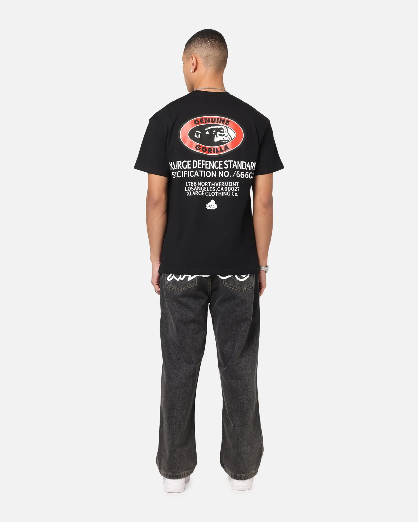 X-Large Defence T-Shirt Black sold by Culture Kings product image thumbnail 3