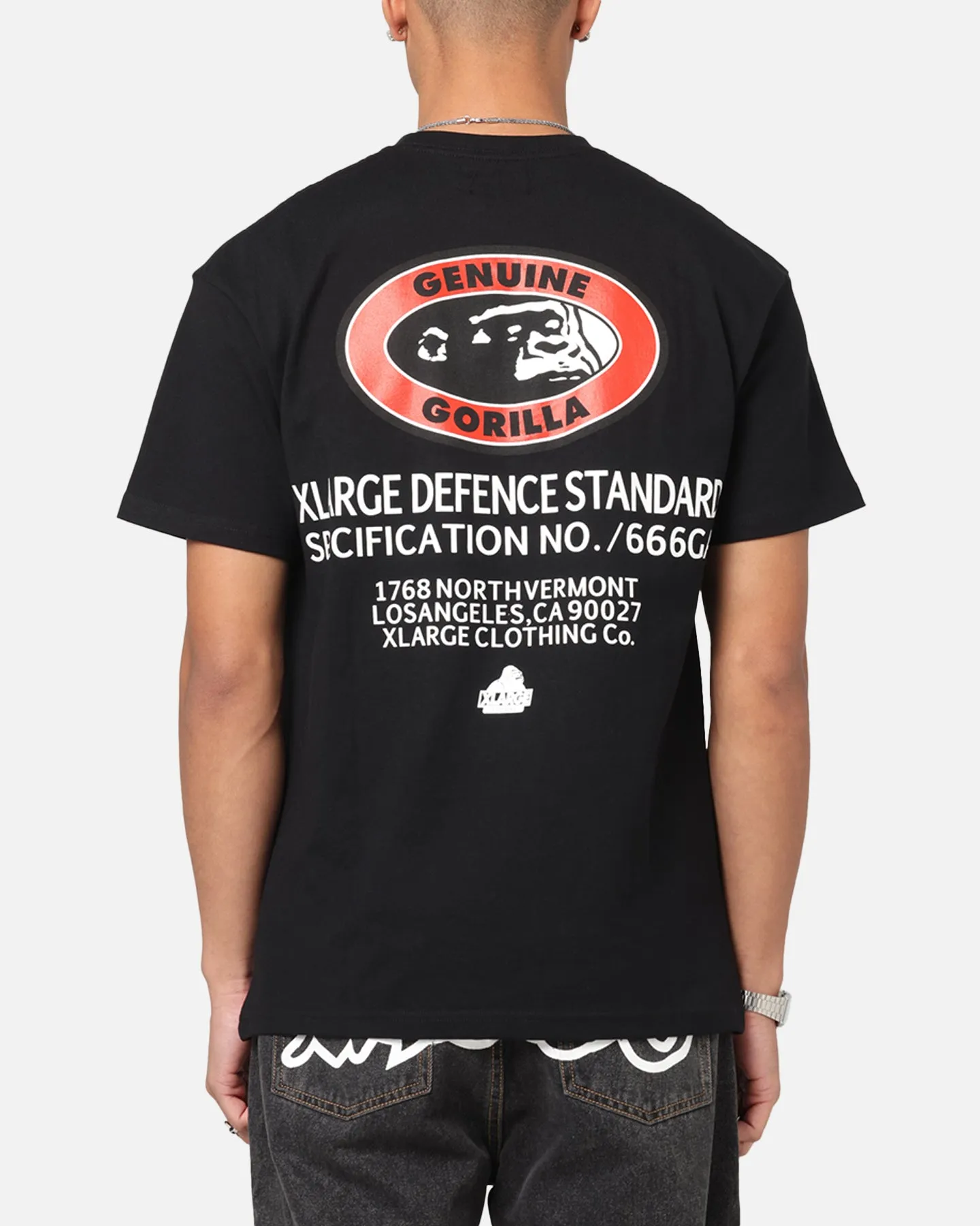 X-Large Defence T-Shirt Black sold by Culture Kings