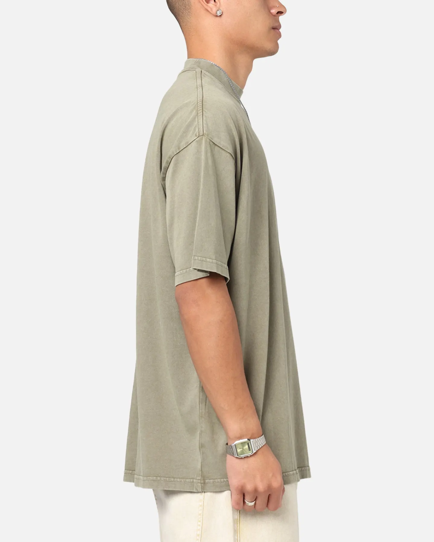 Culture Kings Oversized T-Shirt Vintage Khaki sold by Culture Kings product image thumbnail 4