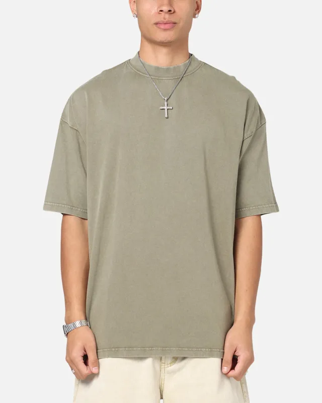 Culture Kings Oversized T-Shirt Vintage Khaki sold by Culture Kings