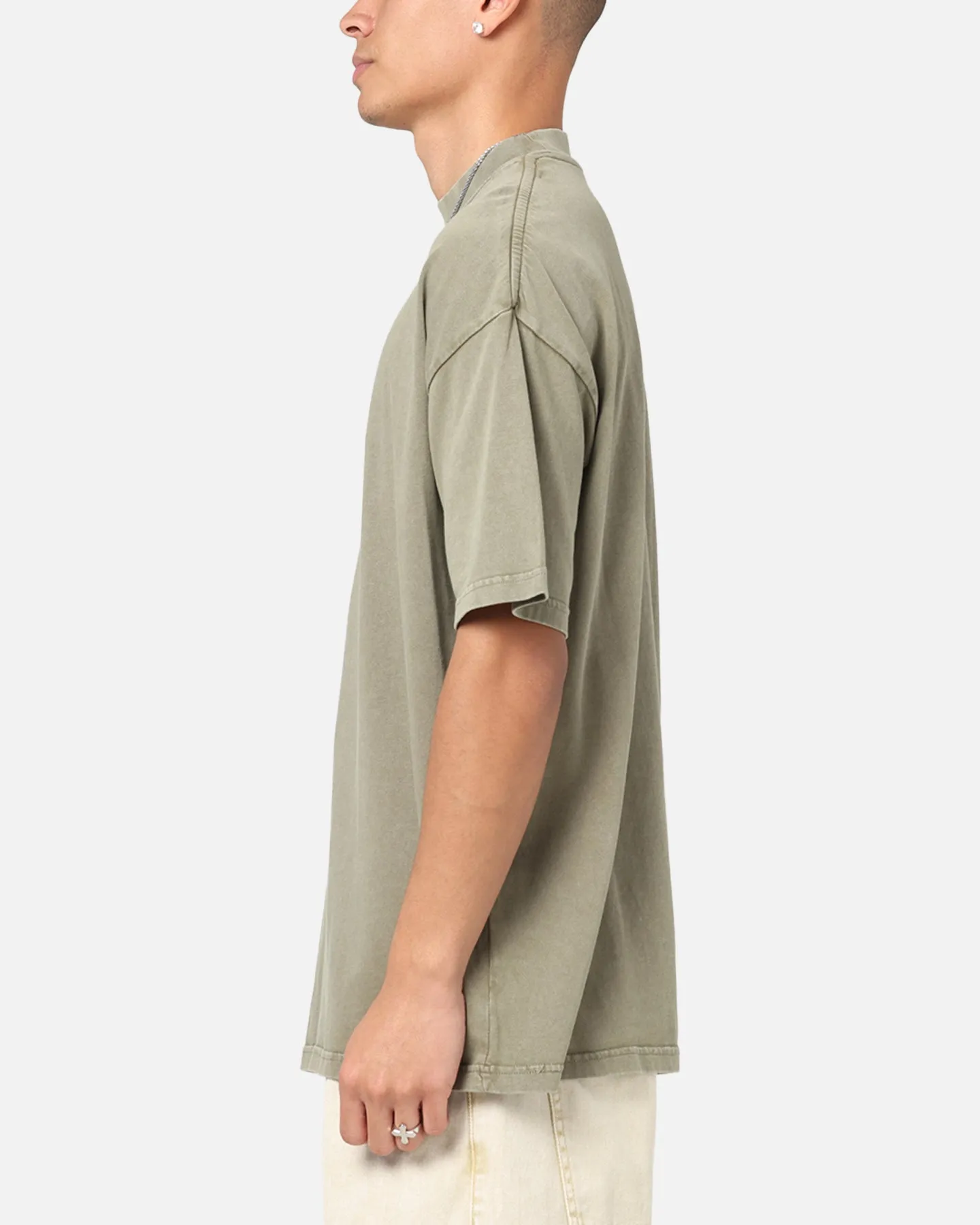 Culture Kings Oversized T-Shirt Vintage Khaki sold by Culture Kings product image thumbnail 5
