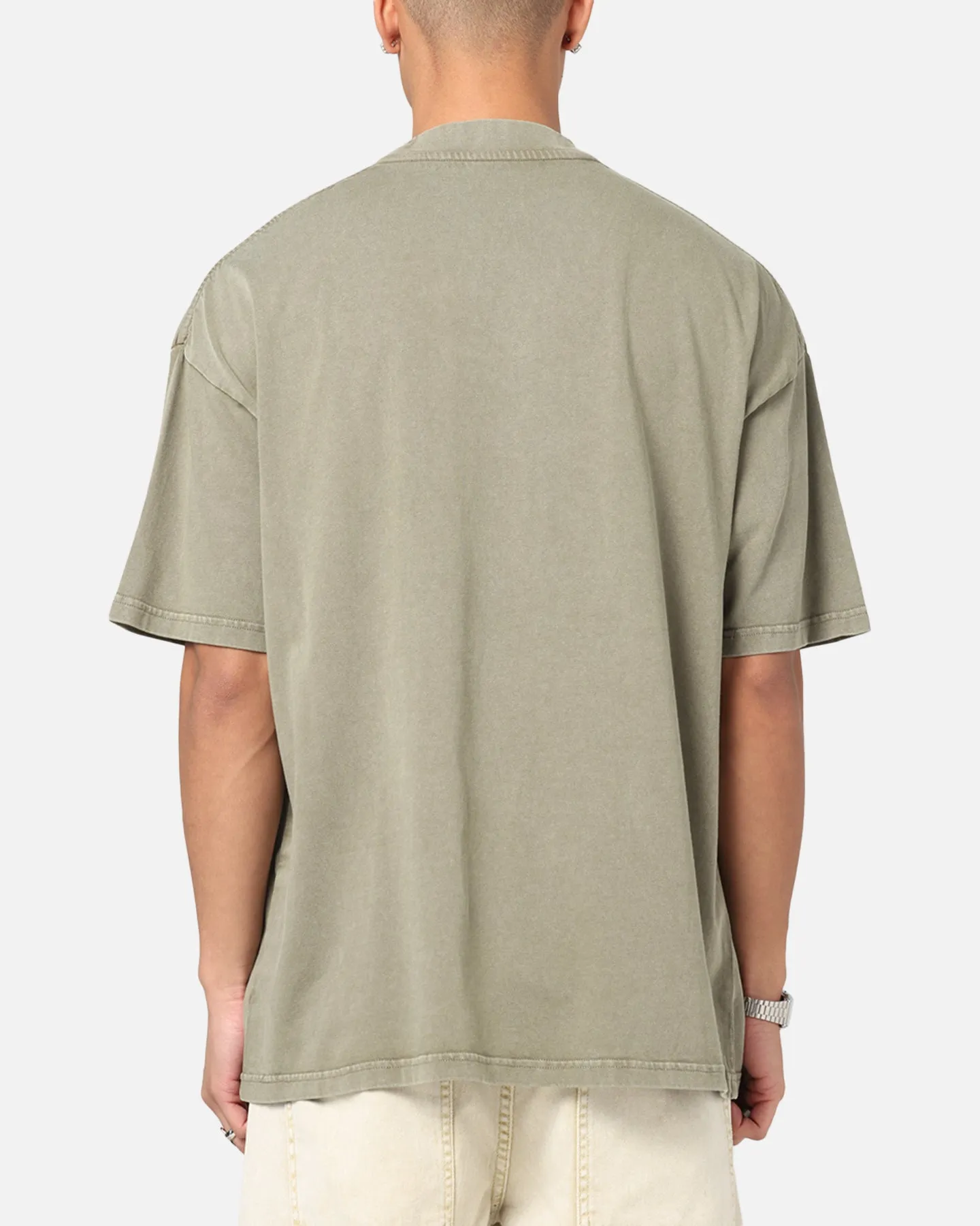 Culture Kings Oversized T-Shirt Vintage Khaki sold by Culture Kings product image thumbnail 3