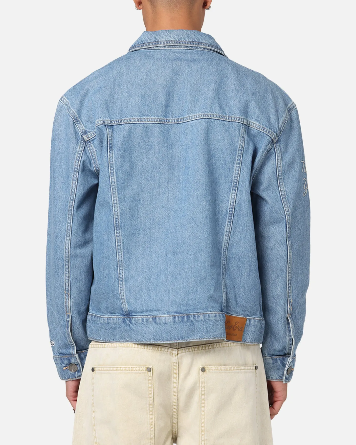 New Era New York Yankees MLB Denim Jacket Denim sold by Culture Kings product image thumbnail 3