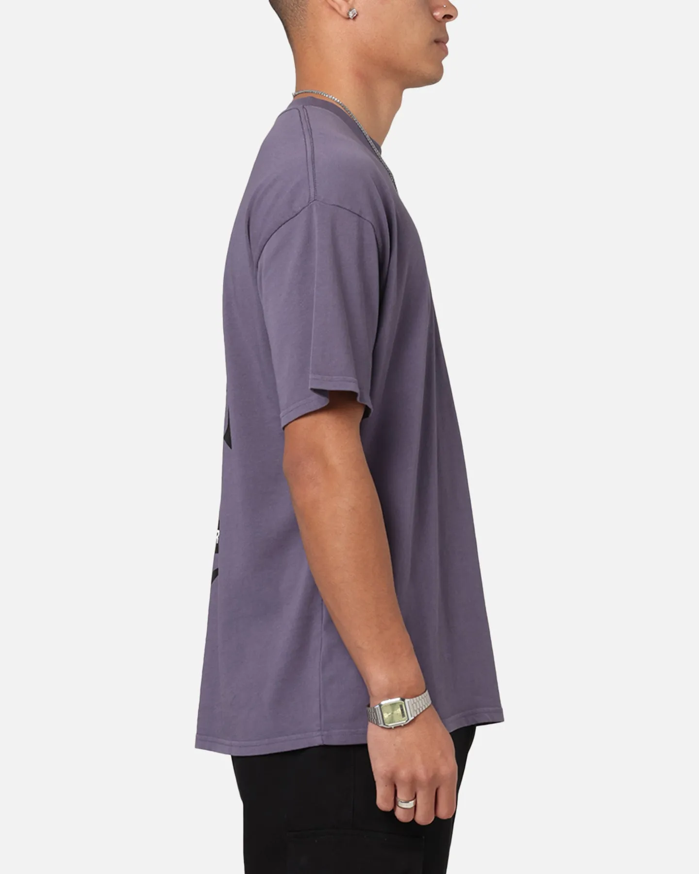 Saint Morta Gothic Stack T-Shirt Purple sold by Culture Kings product image thumbnail 5