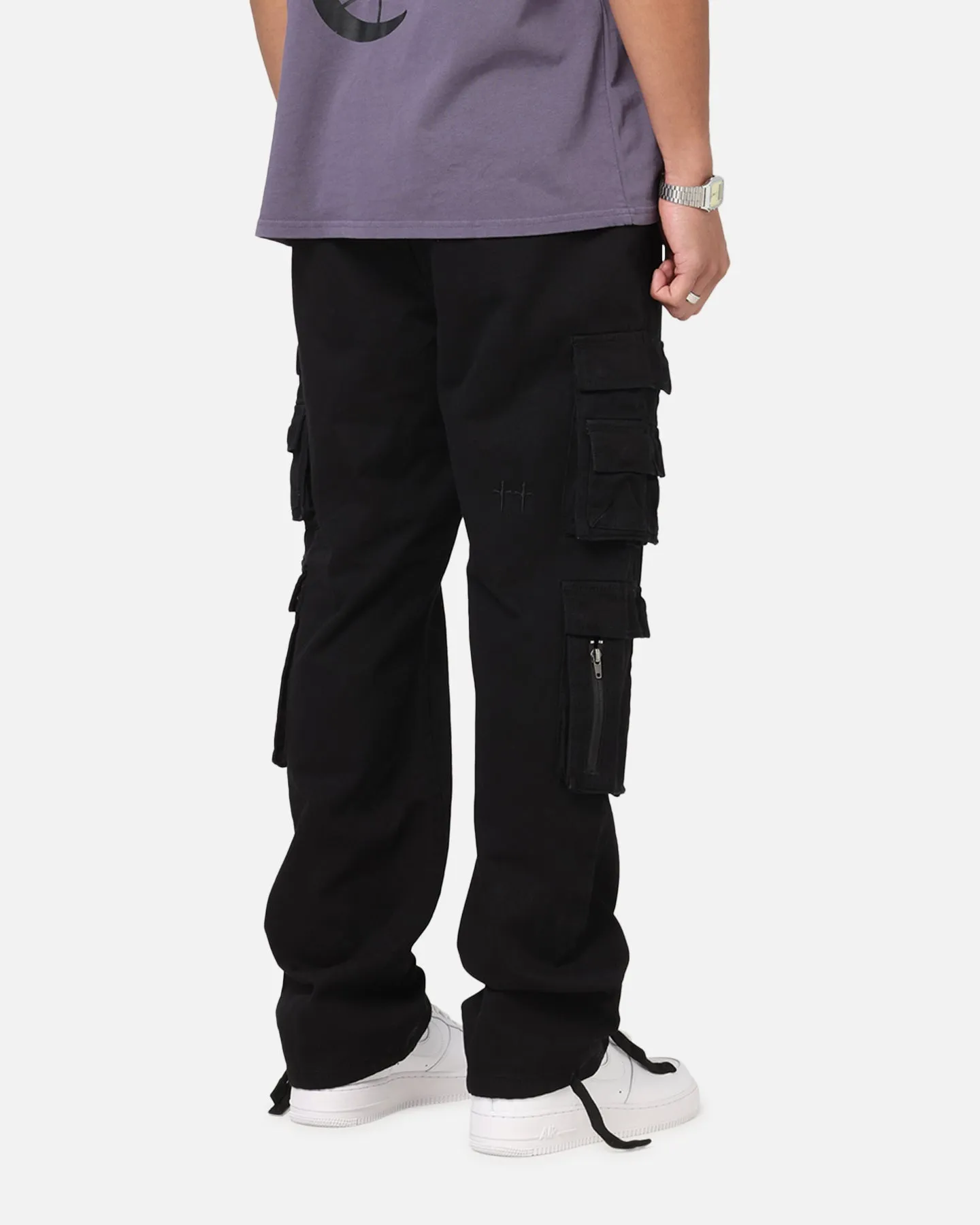 Saint Morta Modern Utility Cargo Pants Washed Black sold by Culture Kings product image thumbnail 5