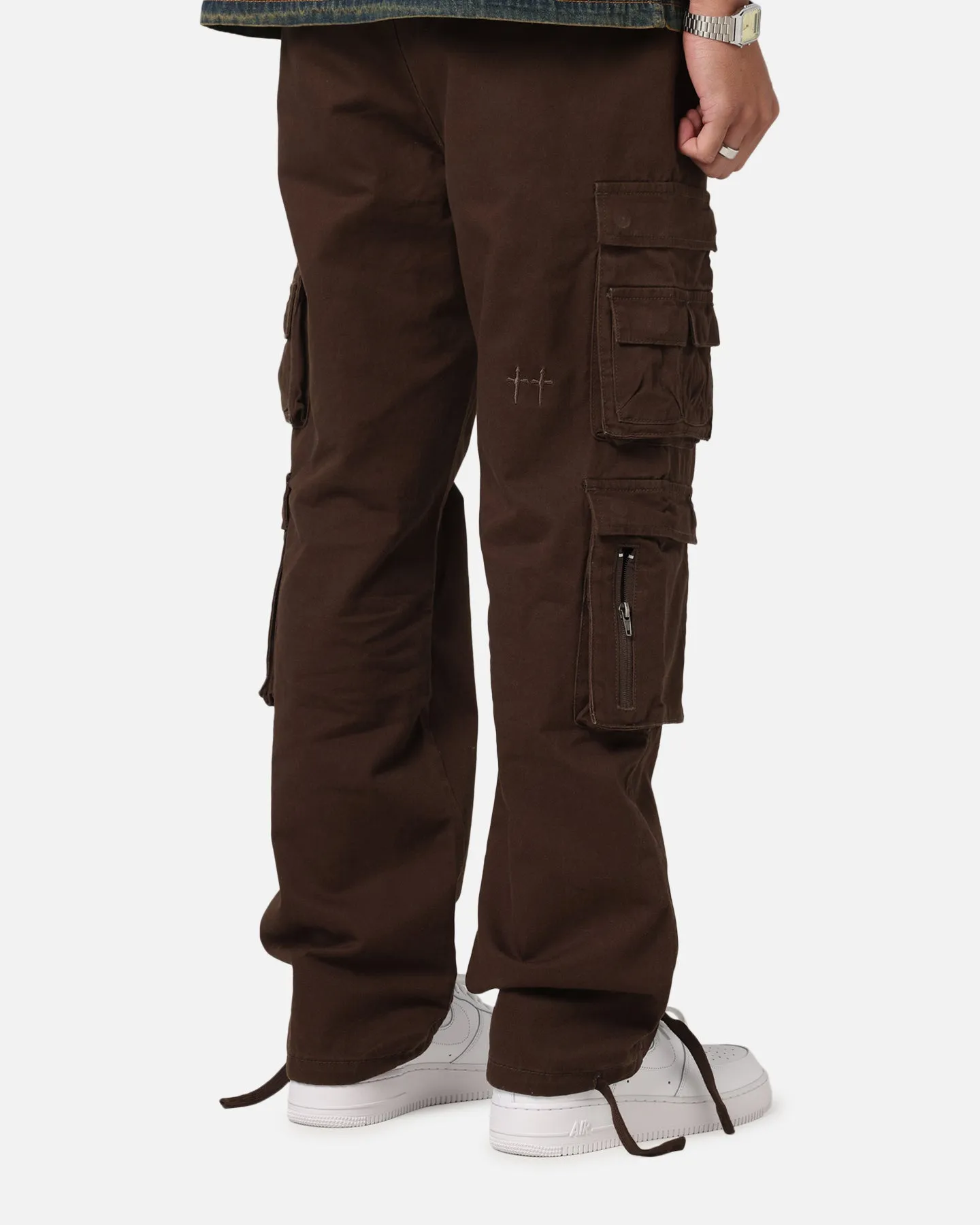Saint Morta Modern Utility Cargo Pants Washed Brown sold by Culture Kings product image thumbnail 4