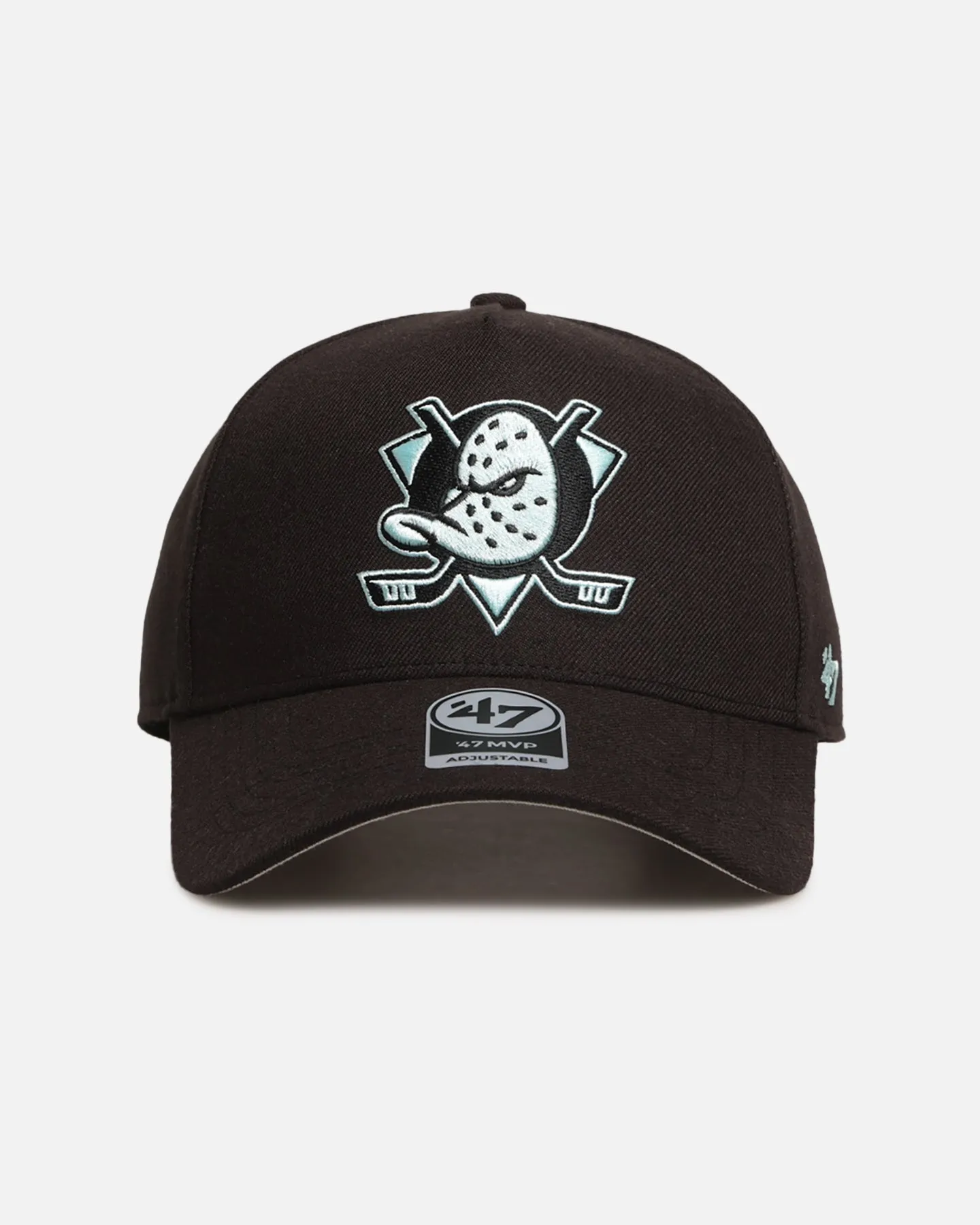 47 Brand Anaheim Ducks 'Black Turquoise' 47 MVP Snapback Black/Turquoise sold by Culture Kings