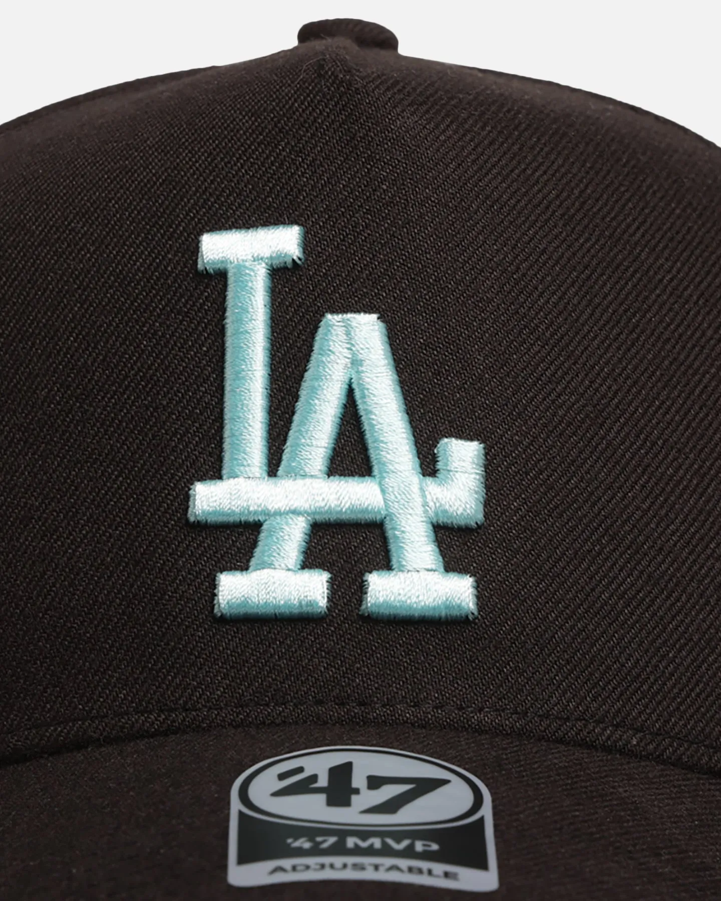 47 Brand Los Angeles Dodgers 'Black Turquoise' 47 MVP Snapback Black/Turquoise sold by Culture Kings product image thumbnail 5