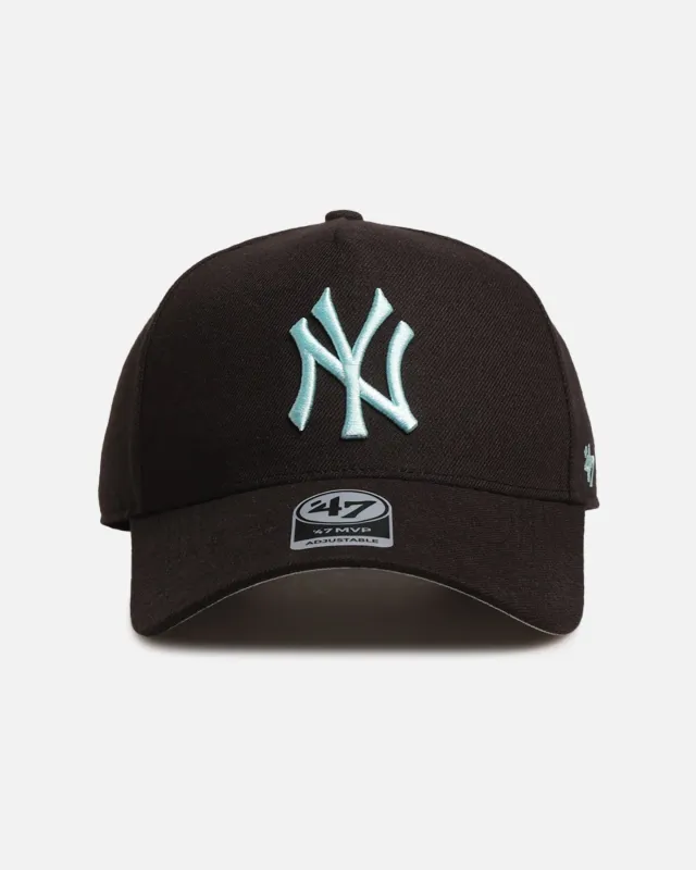 47 Brand New York Yankees 'Black Turquoise' 47 MVP Snapback Black/Turquoise sold by Culture Kings
