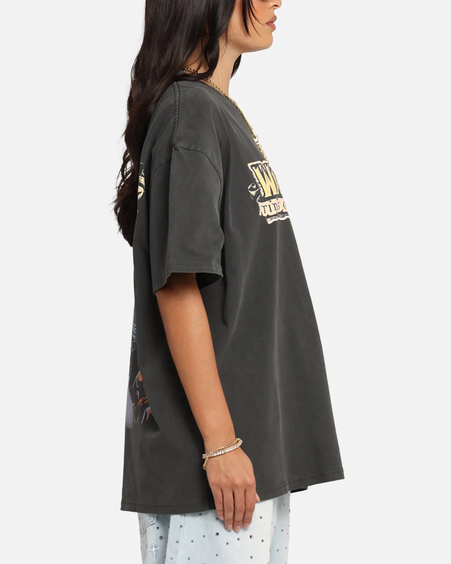 American Thrift X Warcraft II: Tides Of Darkness Heavy T-Shirt Black Wash sold by Culture Kings product image thumbnail 5