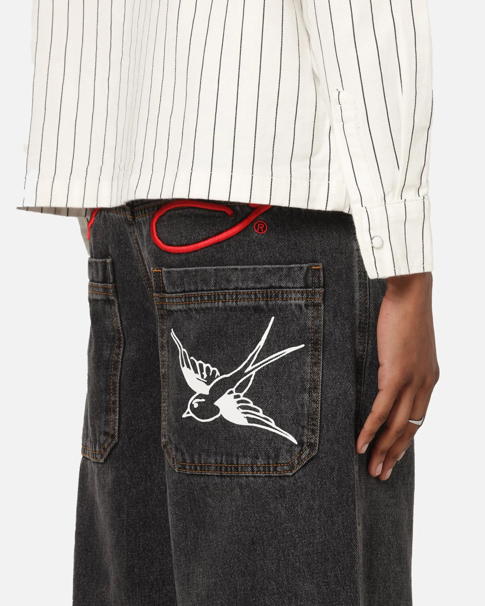 Ed Hardy Wide Leg Jeans Black sold by Culture Kings product image thumbnail 4