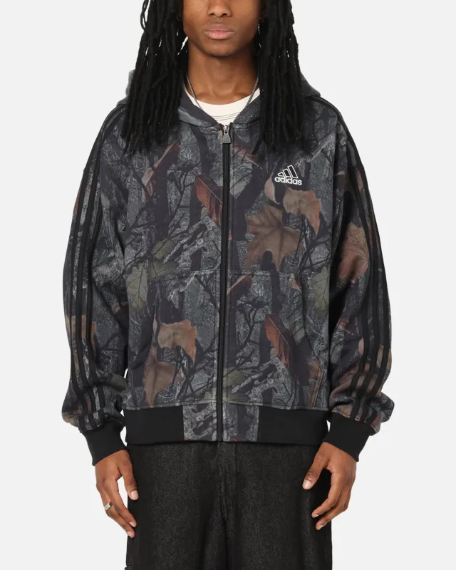 Adidas Camo Zip Up Hoodie Black sold by Culture Kings