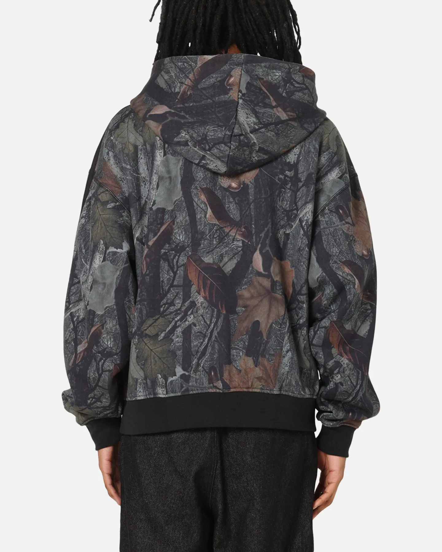 Adidas Camo Zip Up Hoodie Black sold by Culture Kings product image thumbnail 3