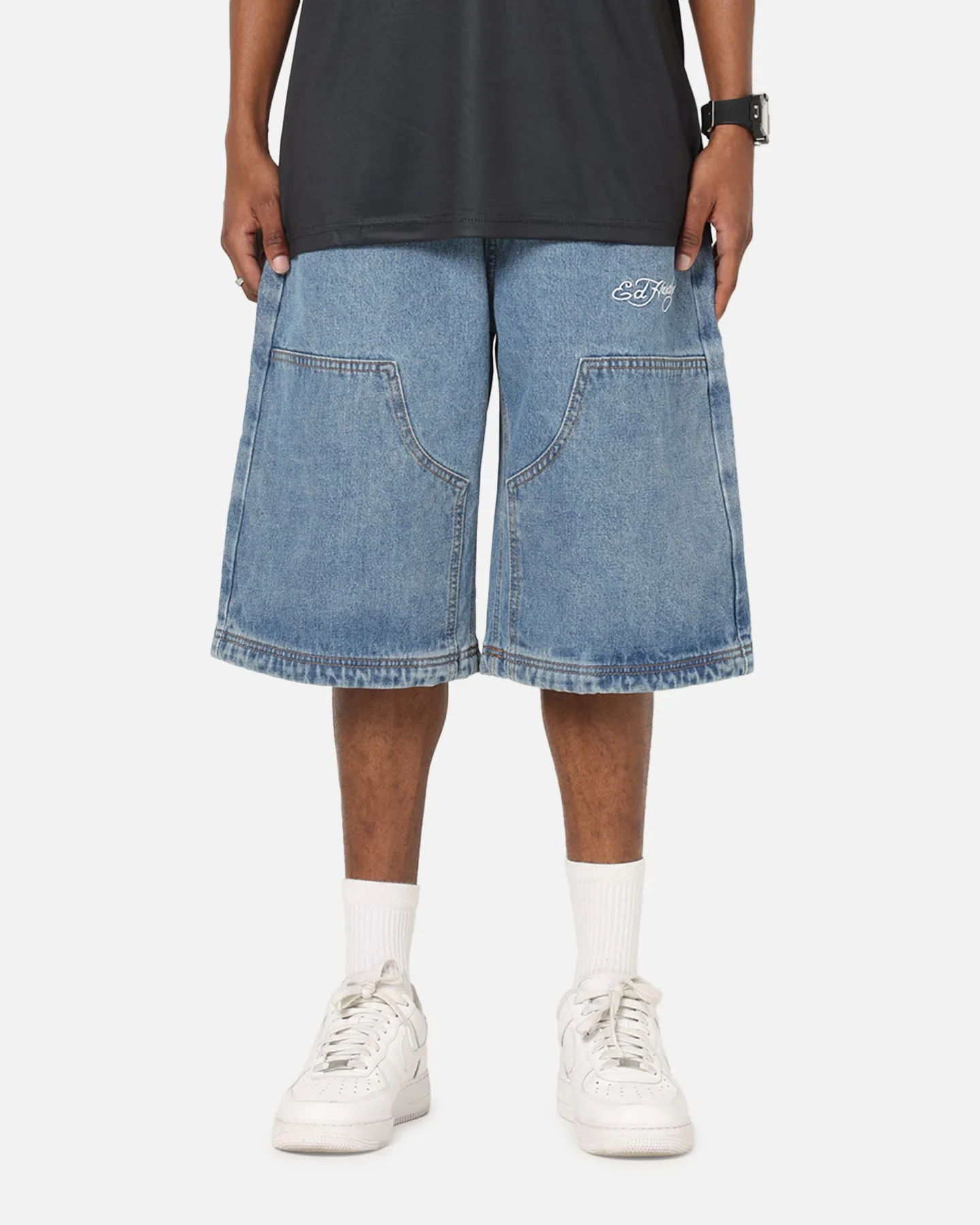 Ed Hardy Dragon Jorts Mid Blue Denim sold by Culture Kings product image thumbnail 5