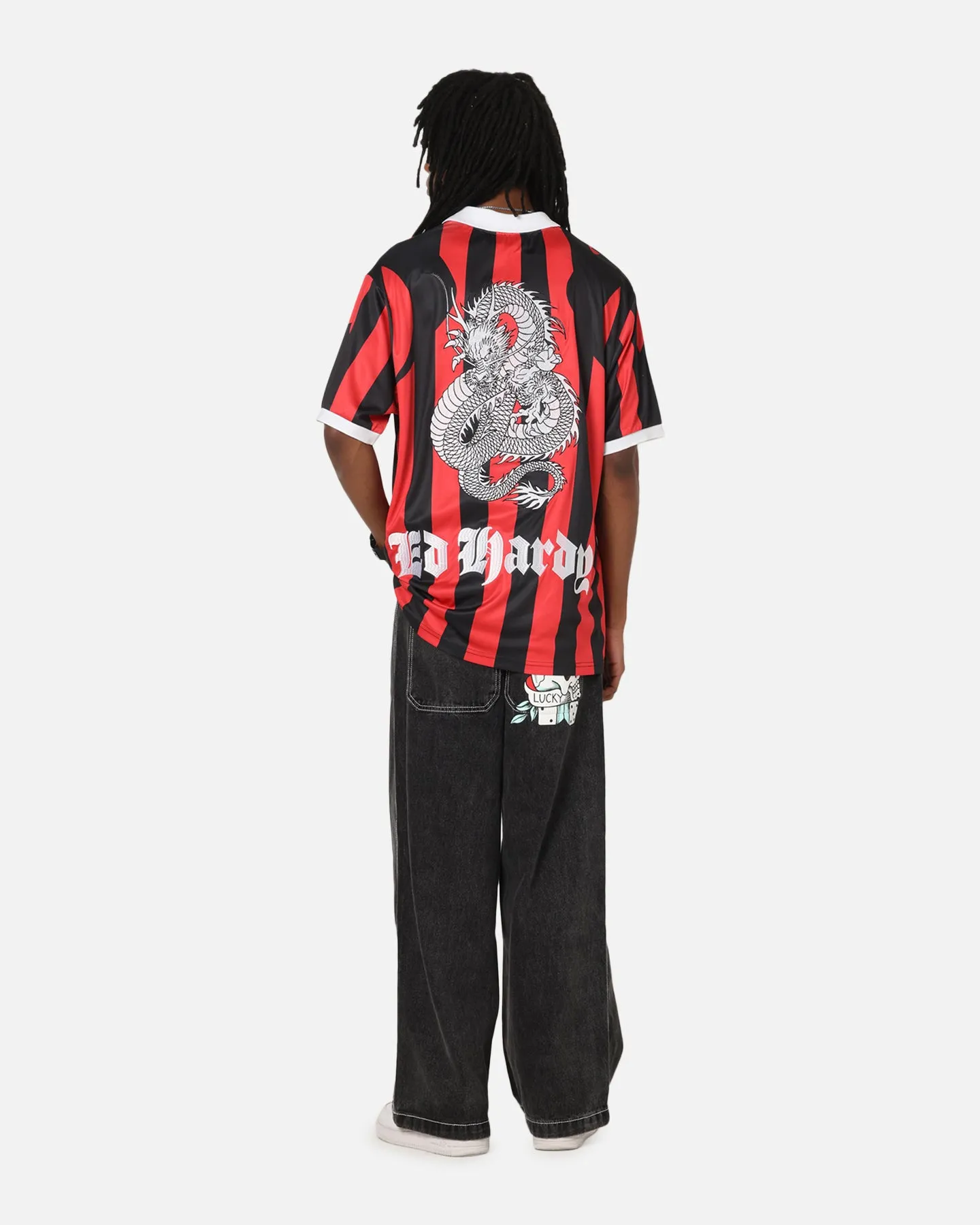 Ed Hardy Shinjuku Jersey Red/Black sold by Culture Kings product image thumbnail 3