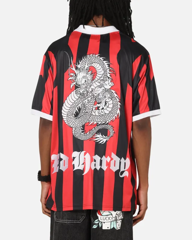 Ed Hardy Shinjuku Jersey Red/Black made by Ed Hardy