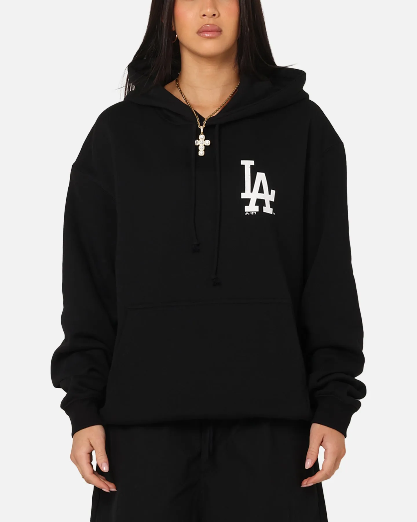 Majestic Athletic Los Angeles Dodgers Champs Serial Mono Hoodie Black sold by Culture Kings product image thumbnail 2